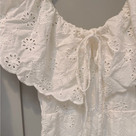 Maeve Anthropologie Athena eyelet jumpsuit - Picture 3 of 7